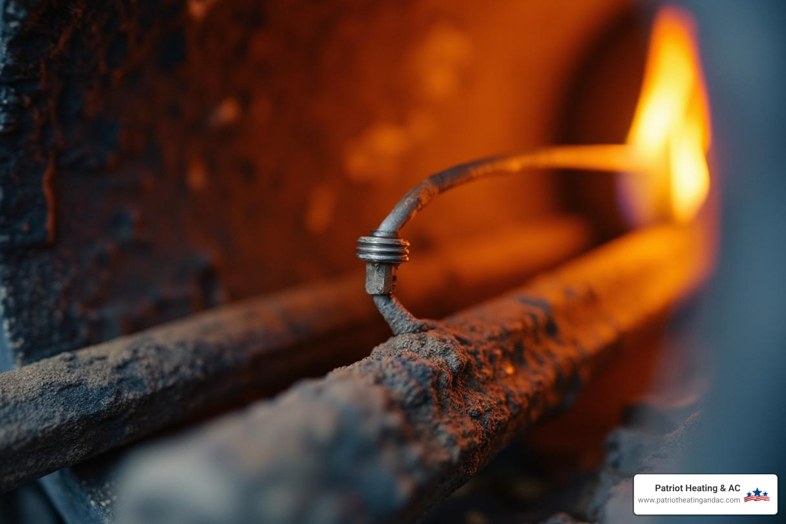 Furnace flame sensor - Furnace blowing cold